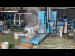 1-12 mm roestvrijstalen drijvende visvoerproductielijn Hoofdmotorvermogen 5,5-132 kW