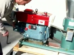 De Korrelmolen van het dieselmotor Dierenvoer voor de Korrel van het Gevogeltevoer het Maken