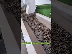 Verticale pelletmachine voor biomassa