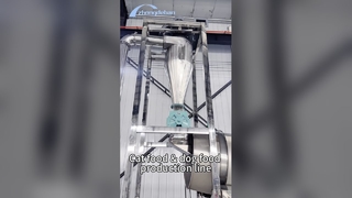 Visvoer voor huisdieren Extruder 500kg/u productielijn