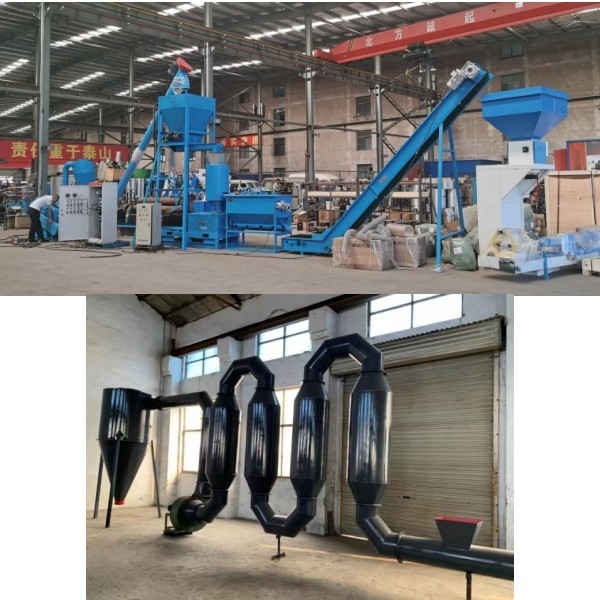 500 - 1000kg/van het Zaagsel Houten Korrels van H Multifunctionele de Machinebiomassa/Houten Korrelproductielijn