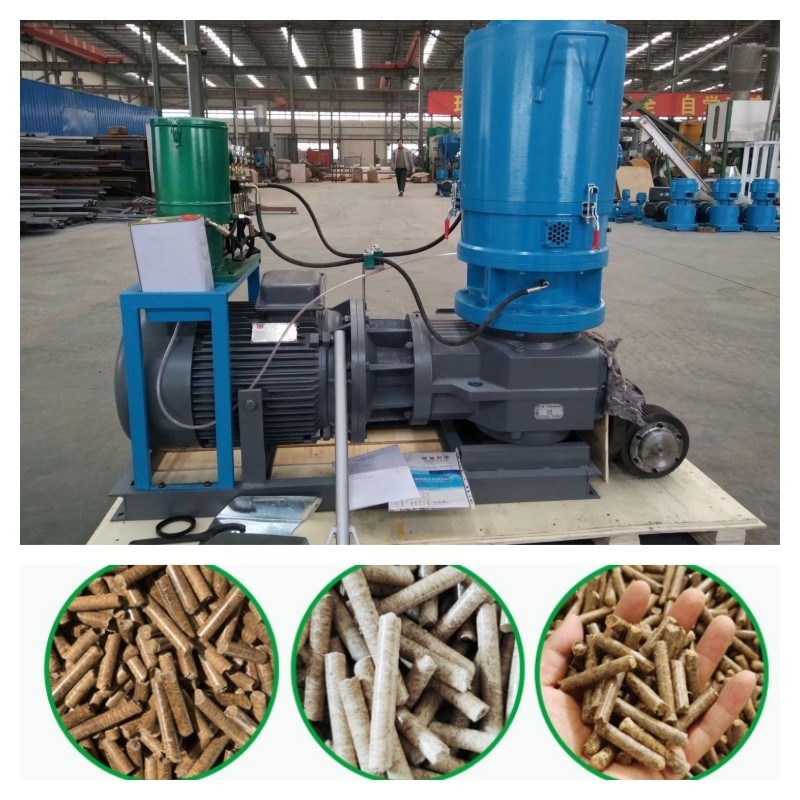500KG/H vlakke de Molenbiomassa Houten Chip Pellet Machine High Density van de Matrijzen Houten Korrel