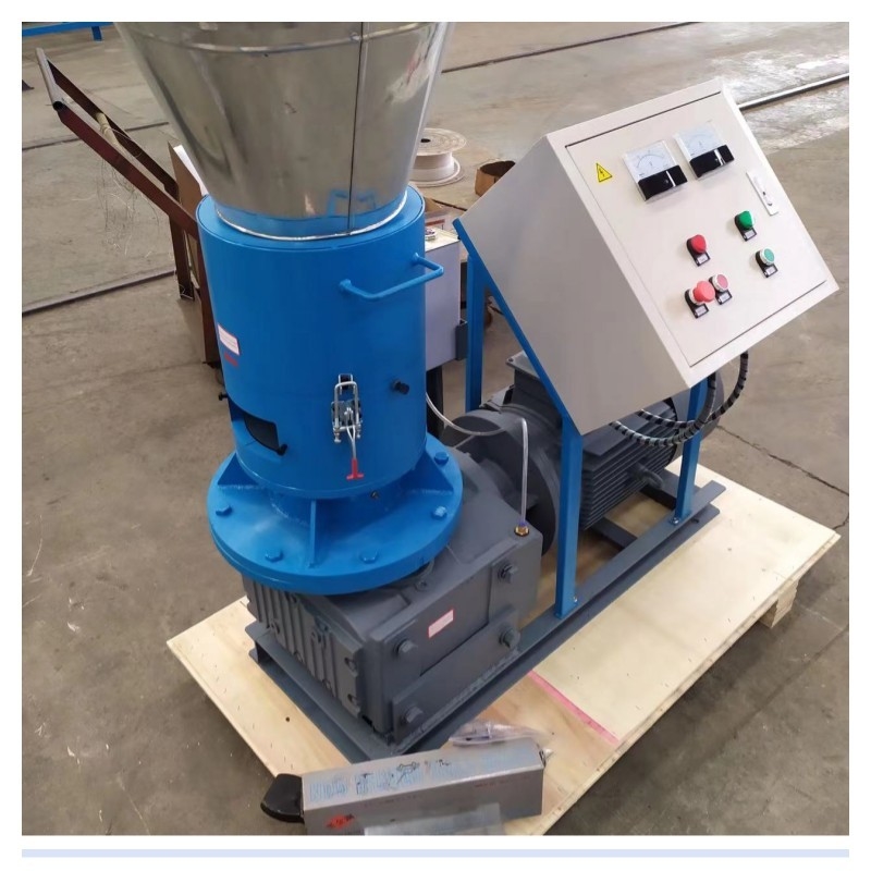 500KG/H vlakke de Molenbiomassa Houten Chip Pellet Machine High Density van de Matrijzen Houten Korrel