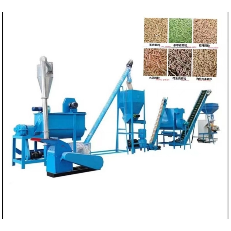 Van de de Korrelproductielijn 20ton/H van het landbouwbedrijfvoer Volledig het Veevoer die Machine maken