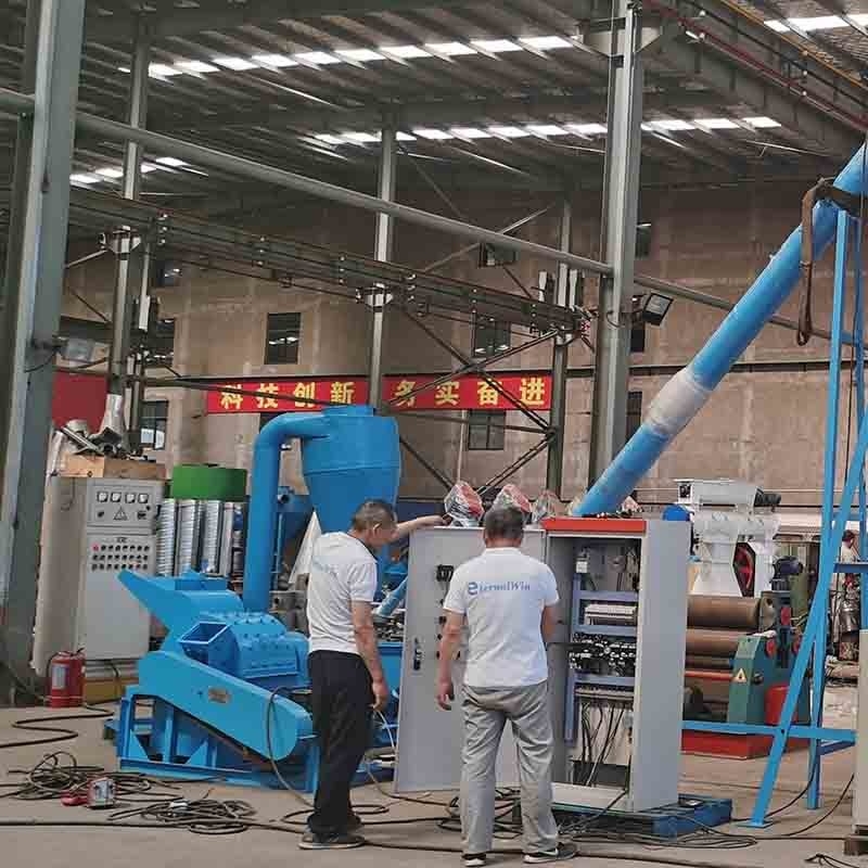 600-800kg/H houten de Biomassakorrel die van de Korrelproductielijn tot Machine maken Vlakke Matrijs
