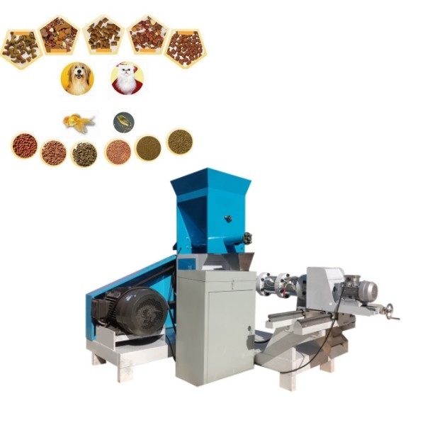 100-500kg/H van de Machine de Drijvende Vissen van capaciteitscat pet dog food extruder van de het Voerproductielijn Machines van de het Voerverwerking