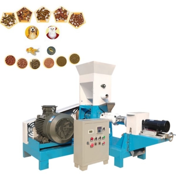 100-500kg/H van de Machine de Drijvende Vissen van capaciteitscat pet dog food extruder van de het Voerproductielijn Machines van de het Voerverwerking
