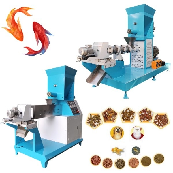 Van de het Voerproductie van huisdierenvissen van het Materiaal Energy-Efficient Drijvende Vissen van de het Voerproductielijn machine van de het voerextruder