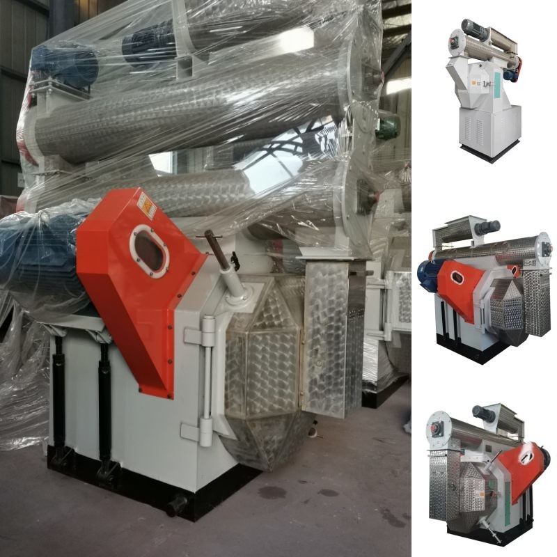 1-5 van de de Korrelmolen van Tons/H de Horizontale Machine van Ring Die Chicken Feed Manufacturing