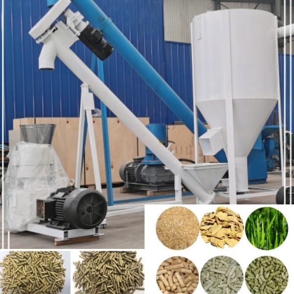 De dierlijke Productielijn van het de Machine100-1200kg/h Dierenvoer van de Kippevoermaker