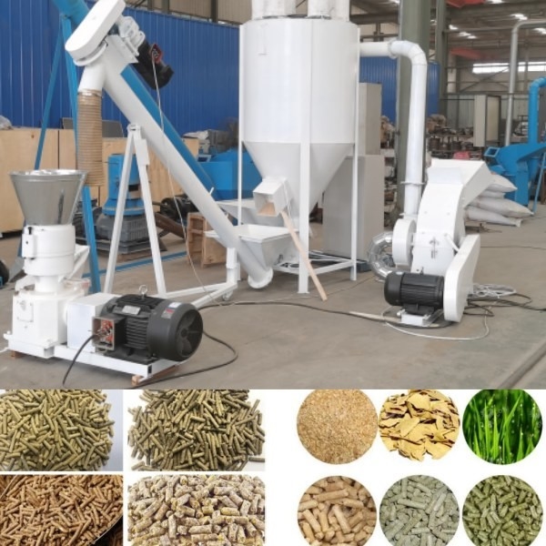 De dierlijke Productielijn van het de Machine100-1200kg/h Dierenvoer van de Kippevoermaker