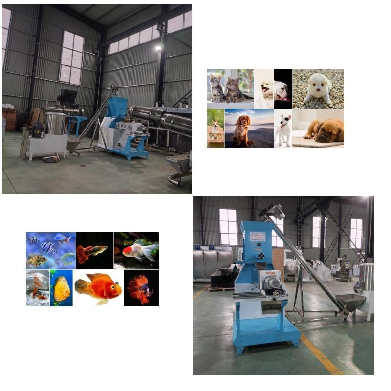 De automatische Puffende Productielijn van het Extrudervoer 50 kg/u aan 5000 kg/u
