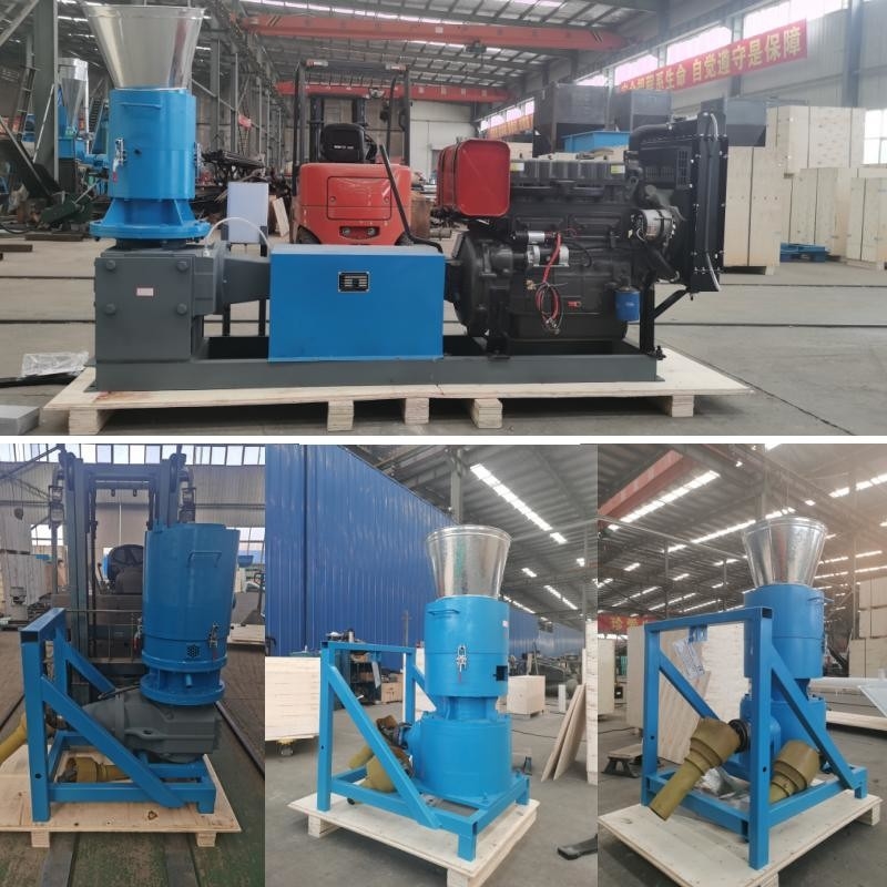 100-1000kg/h houten korrelmachine/z.o.z.-korrelmolen/korrelpers voor brandstofkorrels