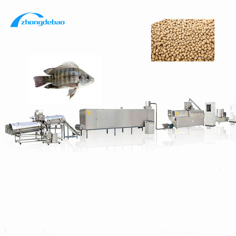 500KG/H drijvend van de Productielijn Siervissen van het Vissenvoer Ce van de het Voedselextruder