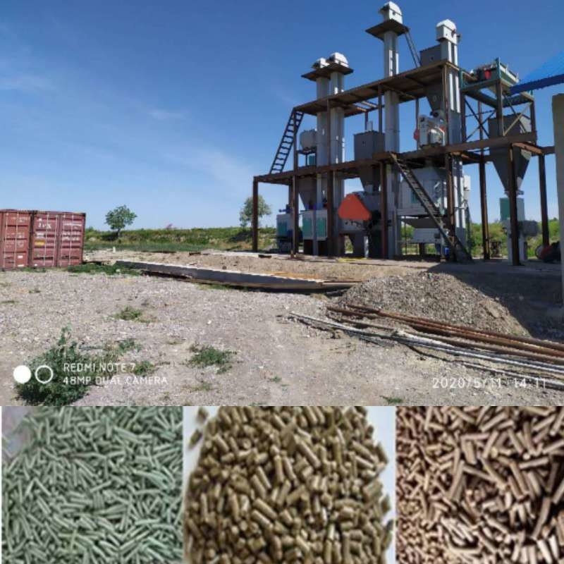 Voederverwerkingsmachines 2-18 mm Ring Die Granulator Pellet Mill Pellet Making Animal Feed Pellet Machine Farm