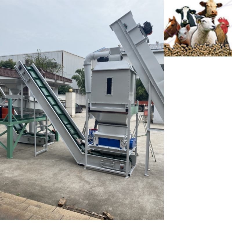 500kg/H van de Productielijnring die poultry feed pellet van de Dierenvoerkorrel de Molen Dierenvoer