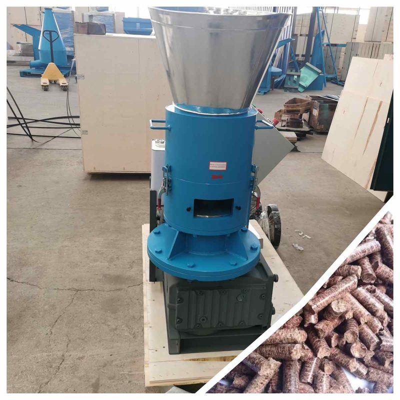 100-800kg/H z.o.z.-de Vissenkorrel die van de Korrelmolen Machinezaagsel Straw Fuel Biomass maken