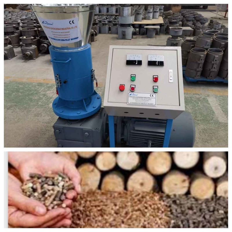 500-1000kg/H z.o.z.-de Korrel die van het de Biomassazaagsel van de Korrelmolen 10-80hp Machine met Ce maken