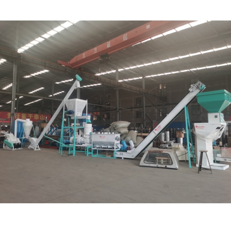 Hoge van de de Korrelproductielijn 800kg/H van de Terugkeerbiomassa het Zaagselkorrel die Molen maken