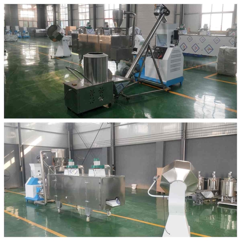 200-300kg/H de kleine Hond Cat Fish Extruder Machine van de Vismeelproductielijn