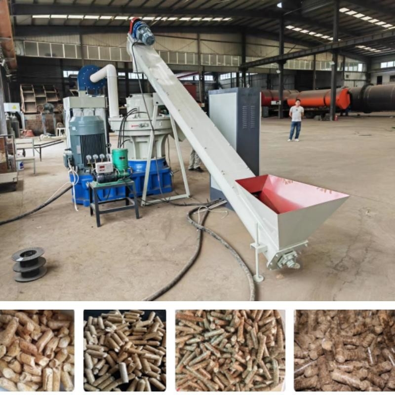 Ce-van het de Productielijn Grote Houten Logboek van de Biomassakorrel van de de Biomassakorrel de Molenmachine