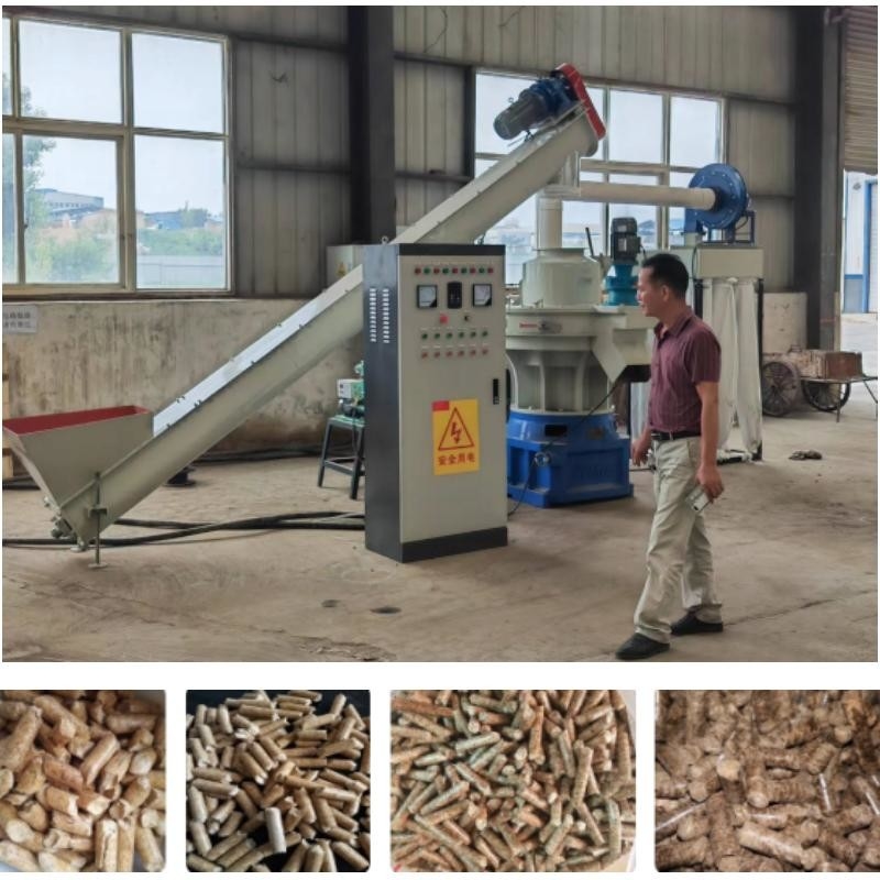 Ce-van het de Productielijn Grote Houten Logboek van de Biomassakorrel van de de Biomassakorrel de Molenmachine