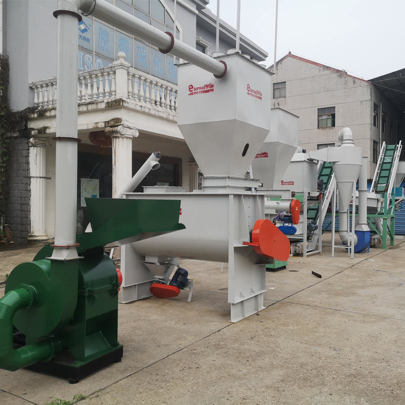 2t/H van de de Productielijnkip van de voerkorrel van het de Babyvoer de Productielijngrootte 1mm20mm