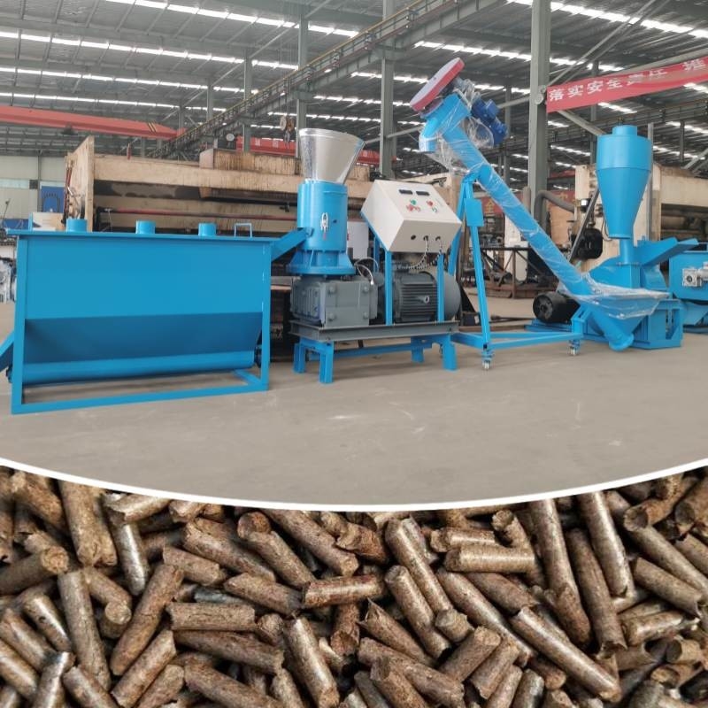 Klein Houten van de de Installatie400-600kg/h Houten Korrel van de Korrelverwerking de Productie-installatiece