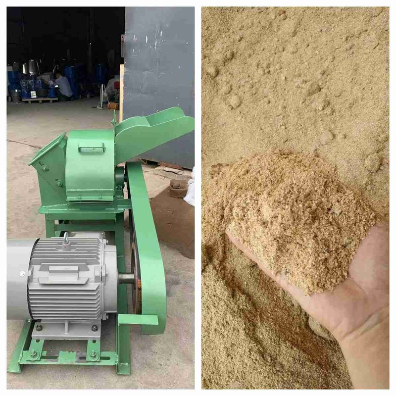 van het het Logboek de Houten Zaagsel van 500kg/H 11kw van de Machineginder Shedder Kleine Maalmachine voor Houten Zaagsel