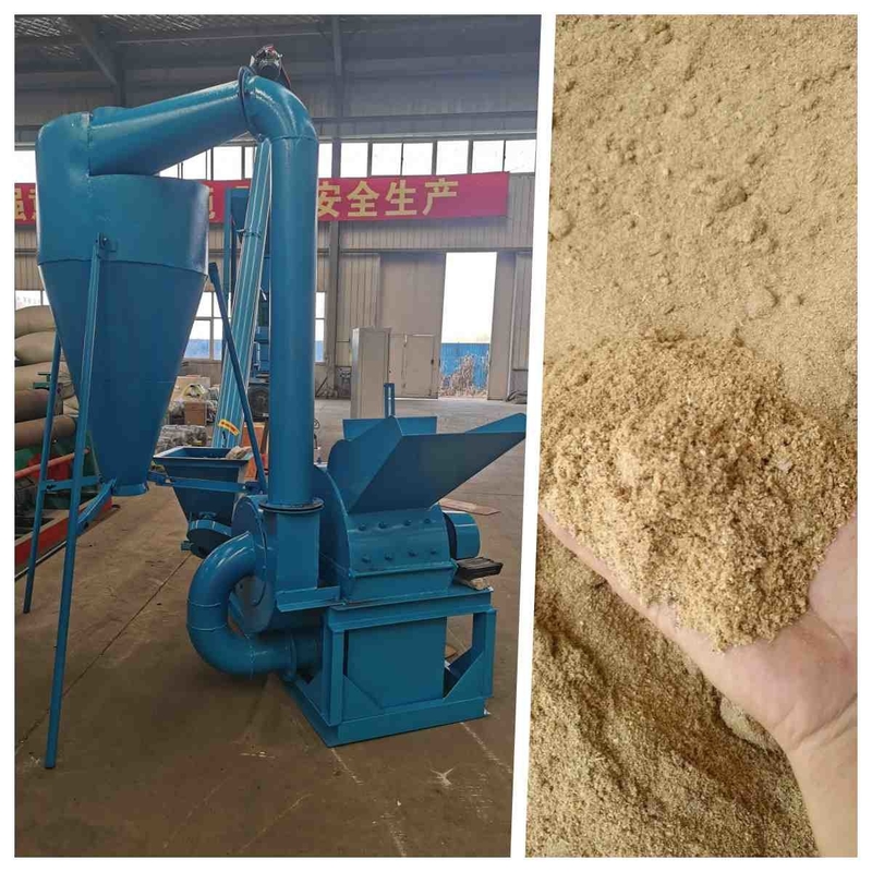 van de Takken de Houten Chips Wood Chips Shavings Crushing van 15kw 500kg/H Molen Machine 420-3