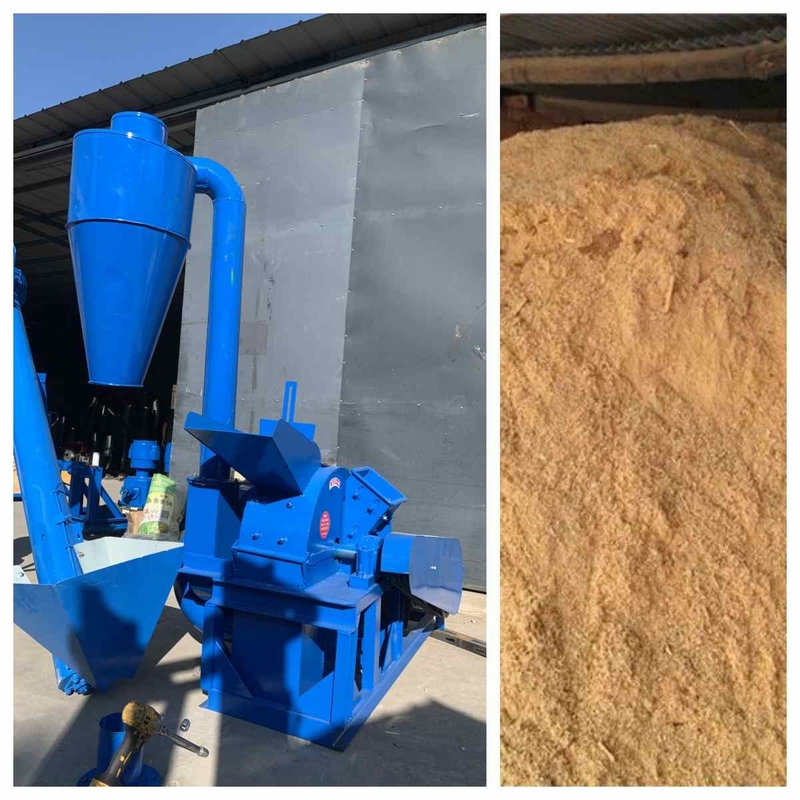 van de Takken de Houten Chips Wood Chips Shavings Crushing van 15kw 500kg/H Molen Machine 420-3