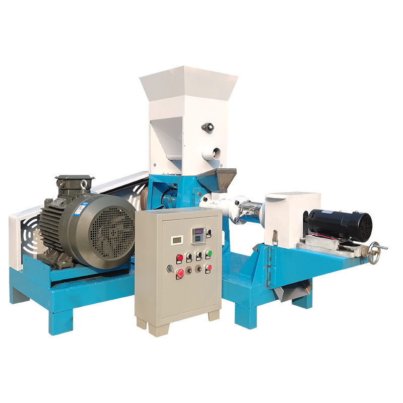 1 fase de Droge Type Extruder Triphase Cat Dog Food Extruder van het Vissenvoer 5.5-160 kW