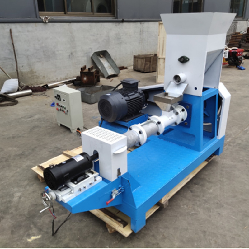 1 fase de Droge Type Extruder Triphase Cat Dog Food Extruder van het Vissenvoer 5.5-160 kW