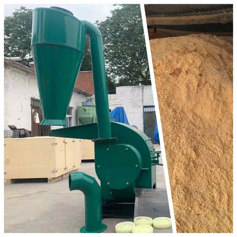 Molen van de het Voerhamer van korrelstraw husk grass corn MaizeHay de Sterke aan het Malen van Veevoederbloem