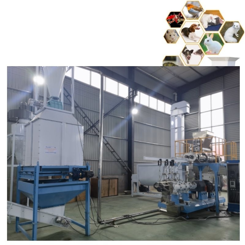 Ce-de Drijvende Korrel die van het Vissenvoer tot Machine 0.915mm maken Cat Dog Feed Making Machine