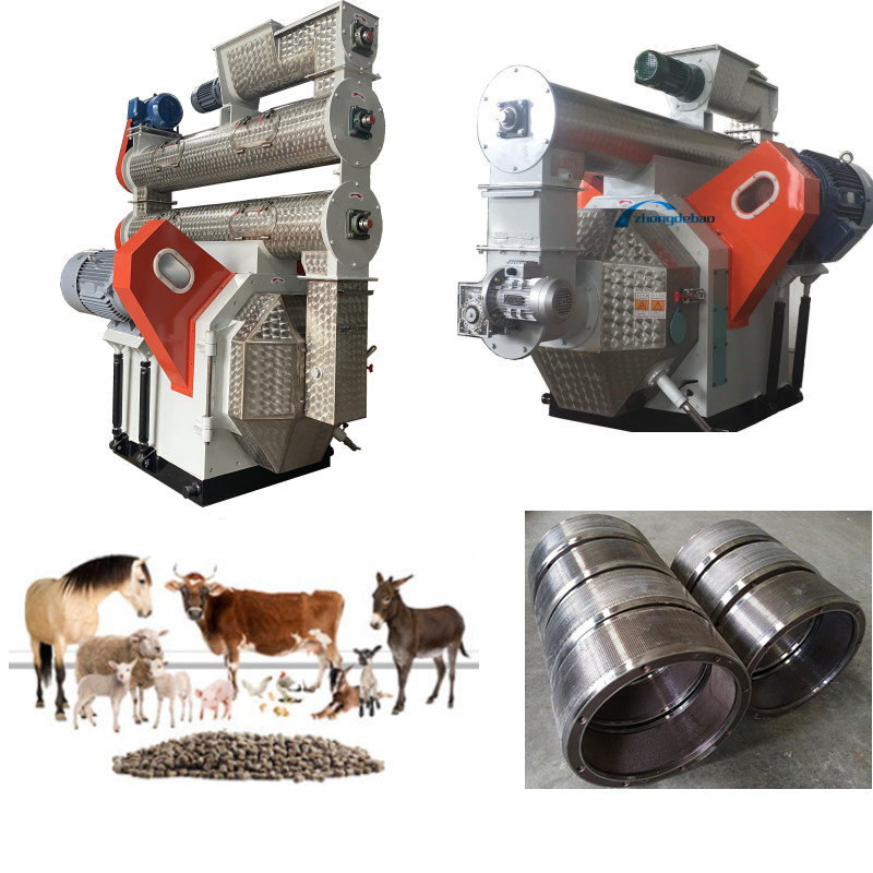 Productielijn voor hoog efficiënte voederpellets Clean Crush Mix Granulate Cool Screen Pack