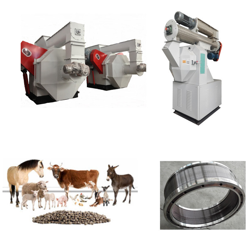 Productielijn voor hoog efficiënte voederpellets Clean Crush Mix Granulate Cool Screen Pack