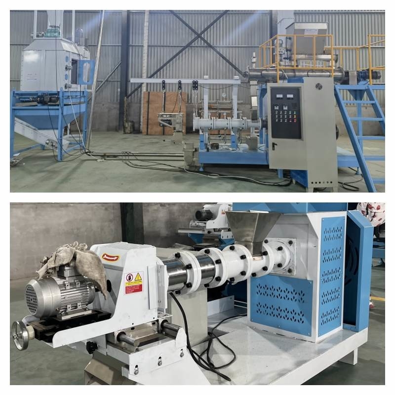 5.5-160KW droog van de het Voerextruder van Typevissen Veilig Klein de Vissenvoer die Machine maken