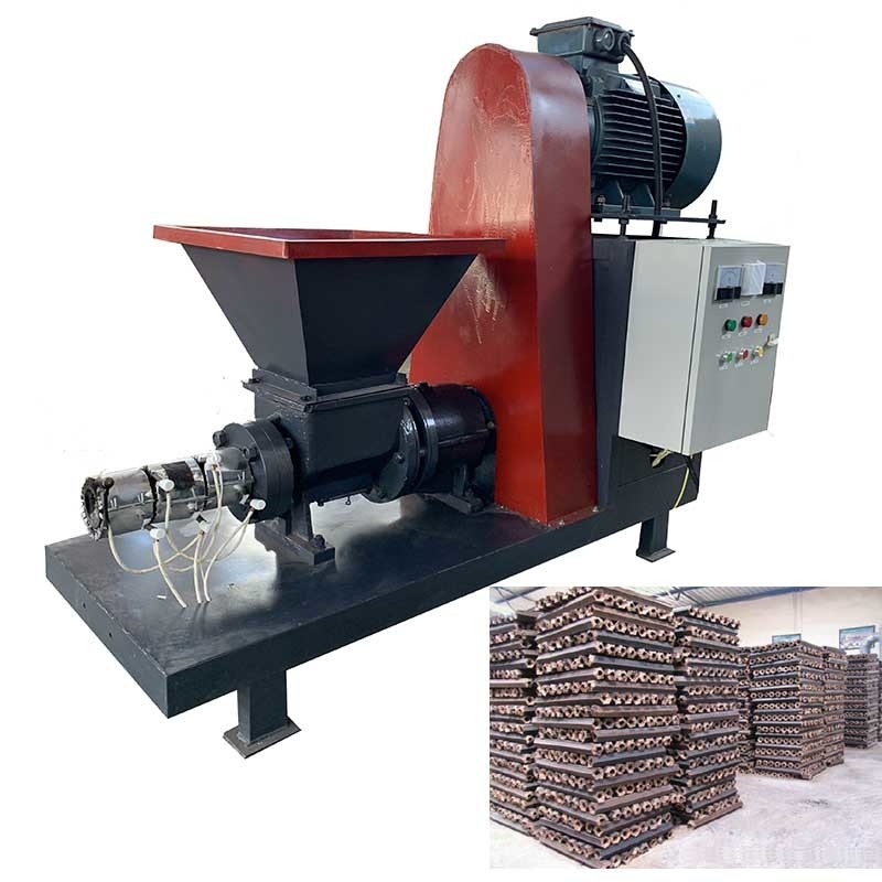 300kg/H van het de Biomassabriketteren van de rijstschil van het de Machinegraan de Steelbriket die Machine maken