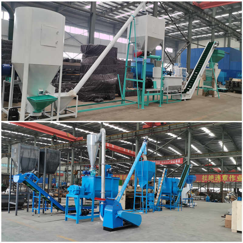 2ton/H de Korrel die van het het Gevogeltevoer van Ce van de Kippevoerproductielijn Machine maken