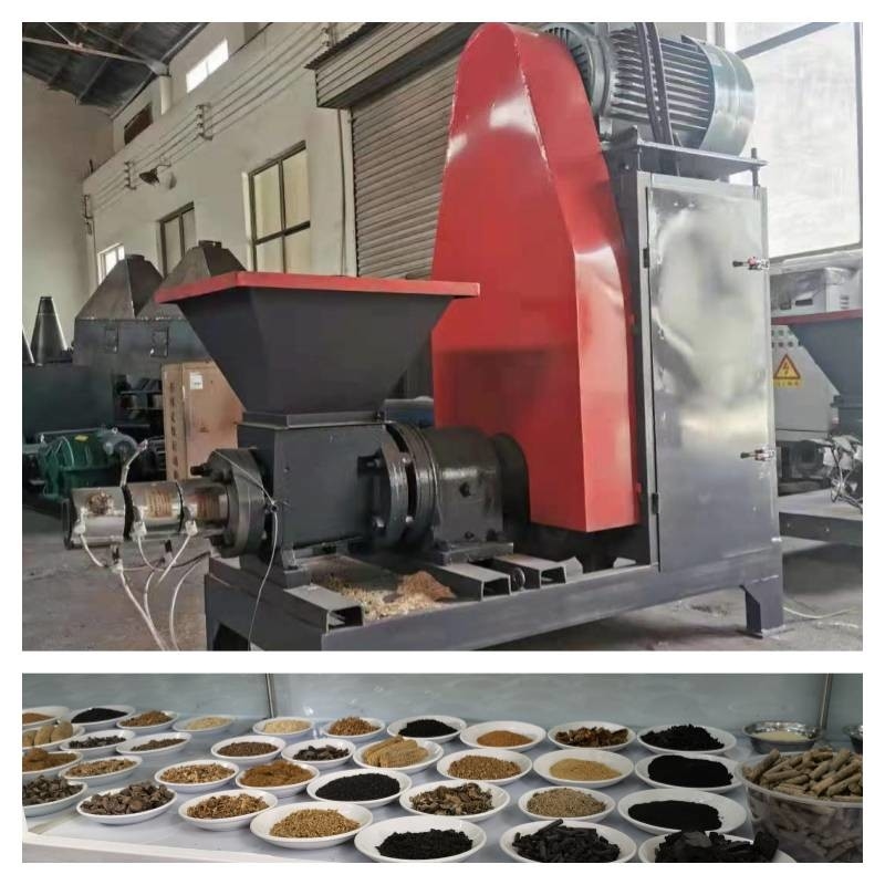 8-10% van de het Briketterenmachine 1.1-1.3g/Cm3 van de vochtigheidsbiomassa de Dichtheidsbiofuel Briketmachine