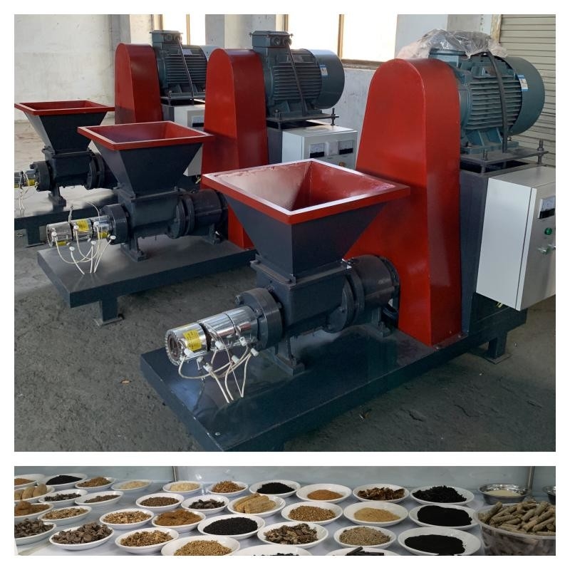 8-10% van de het Briketterenmachine 1.1-1.3g/Cm3 van de vochtigheidsbiomassa de Dichtheidsbiofuel Briketmachine