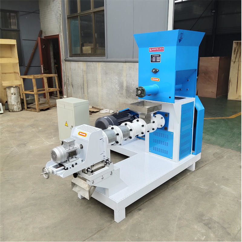 50 kg/h koolstofstaal Kleine waterproducten Schroefvoer extruder voor huisdieren