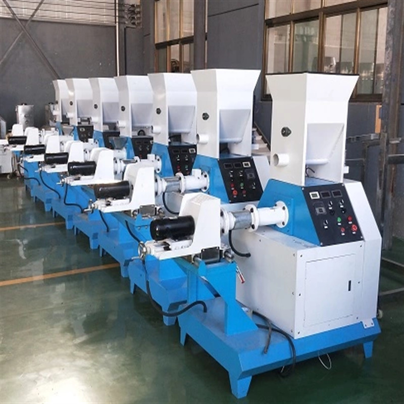 50 kg/h koolstofstaal Kleine waterproducten Schroefvoer extruder voor huisdieren