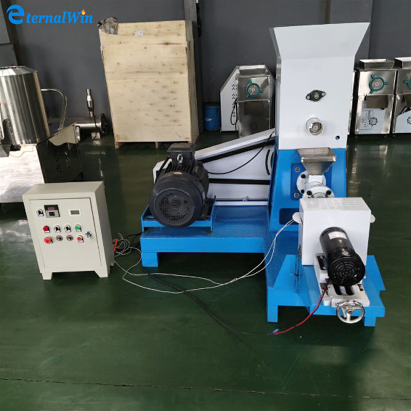 50 kg/h koolstofstaal Kleine waterproducten Schroefvoer extruder voor huisdieren