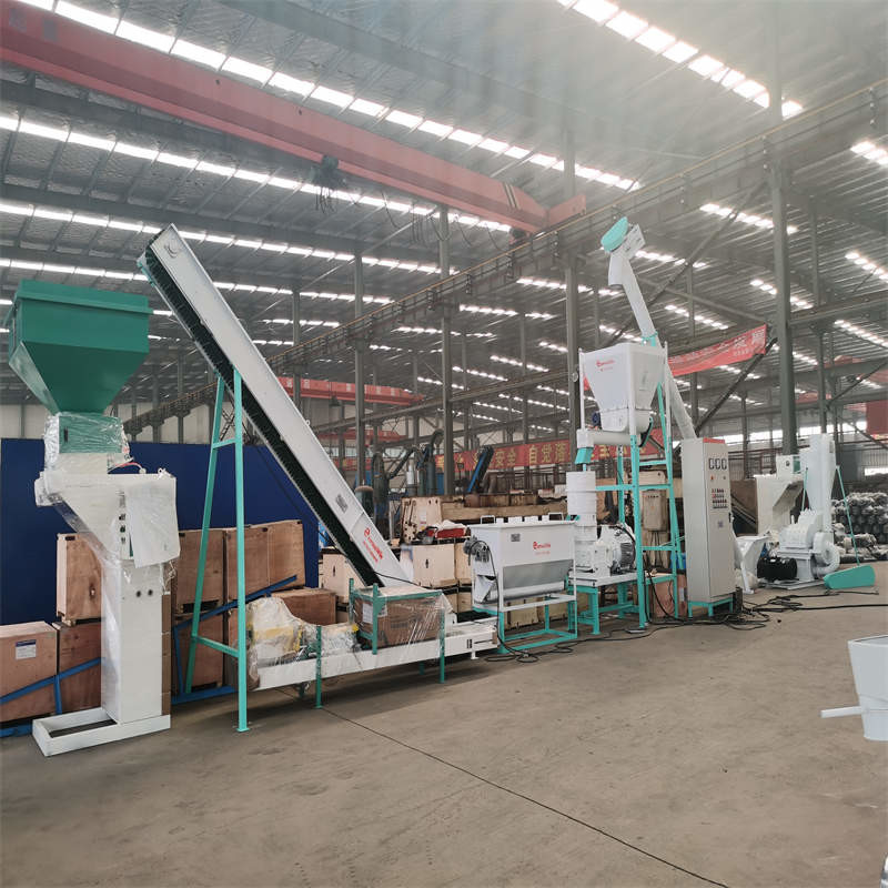 Productielijn voor houtpellets van 500-1000 kg/uur/productielijn voor biomassapellets van 87 kW