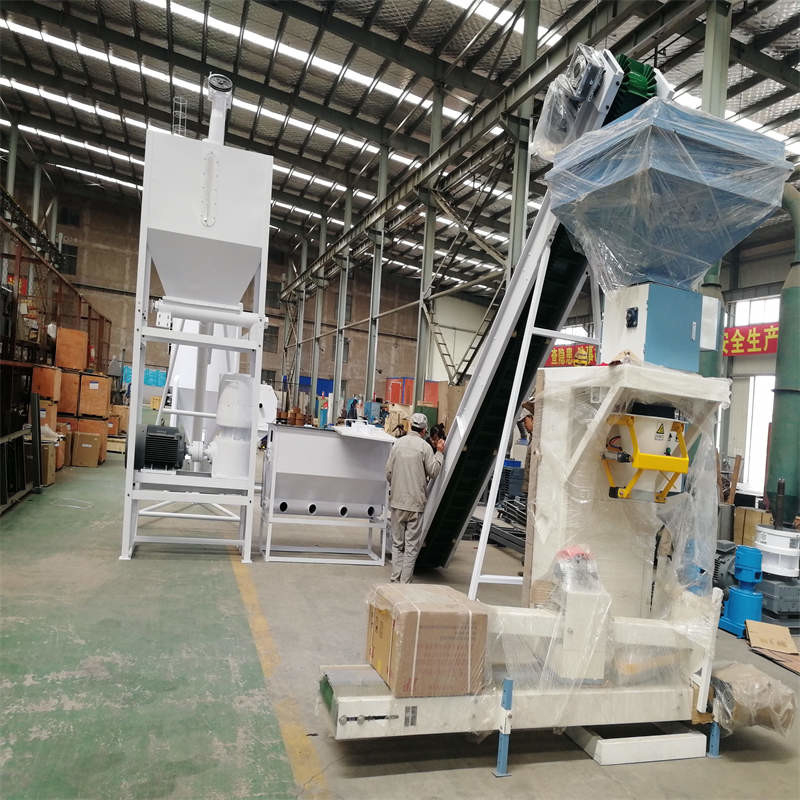 Productielijn voor houtpellets van 500-1000 kg/uur / Productielijn voor biomassapellets van 118 kW