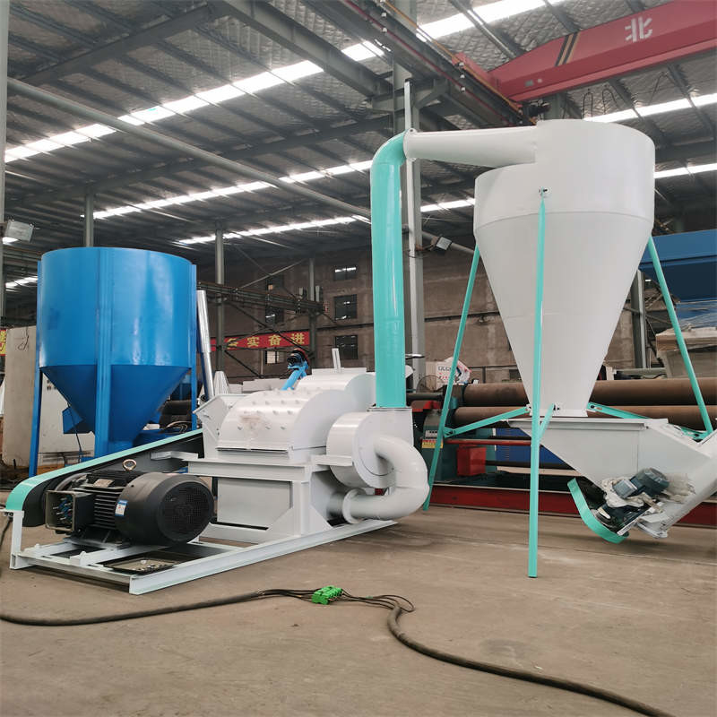 Productielijn voor diervoederpellets 500-1000 kg/h 62KW 17*5*5,5m
