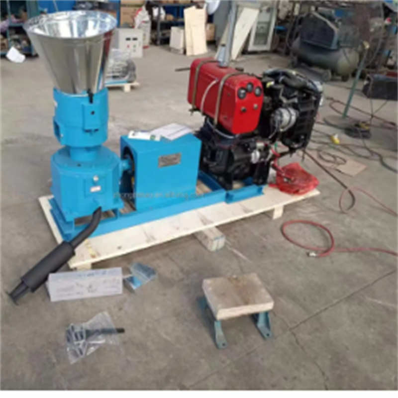 Vleesvoer Pellet Mill Machine Pellet Mill Pellet Making Machine Machine Huishouden 15HP 2200r/M