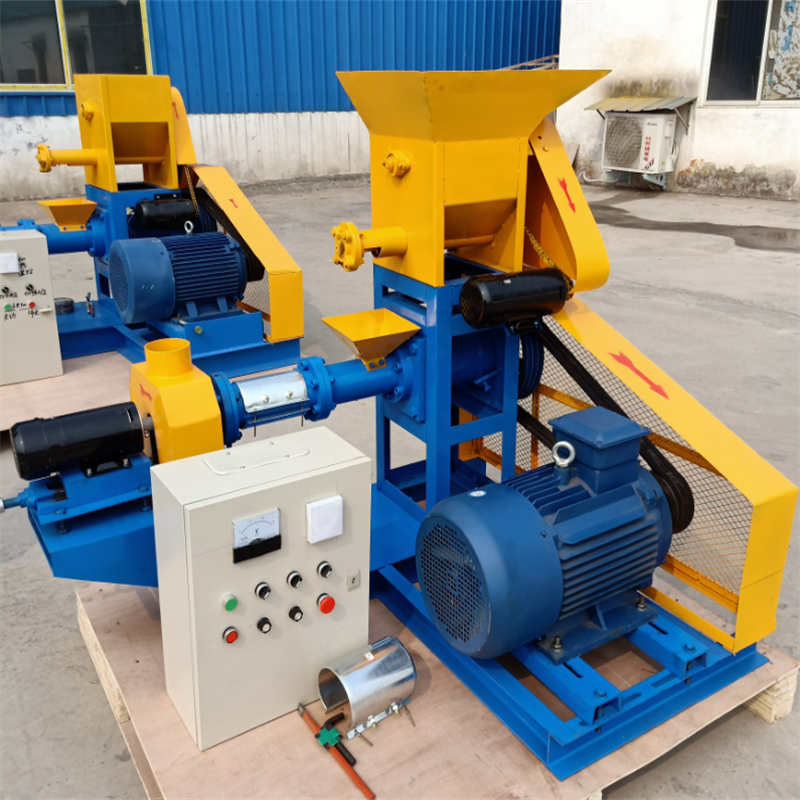 100-120 kg/h Extruder voor visvoer droog type